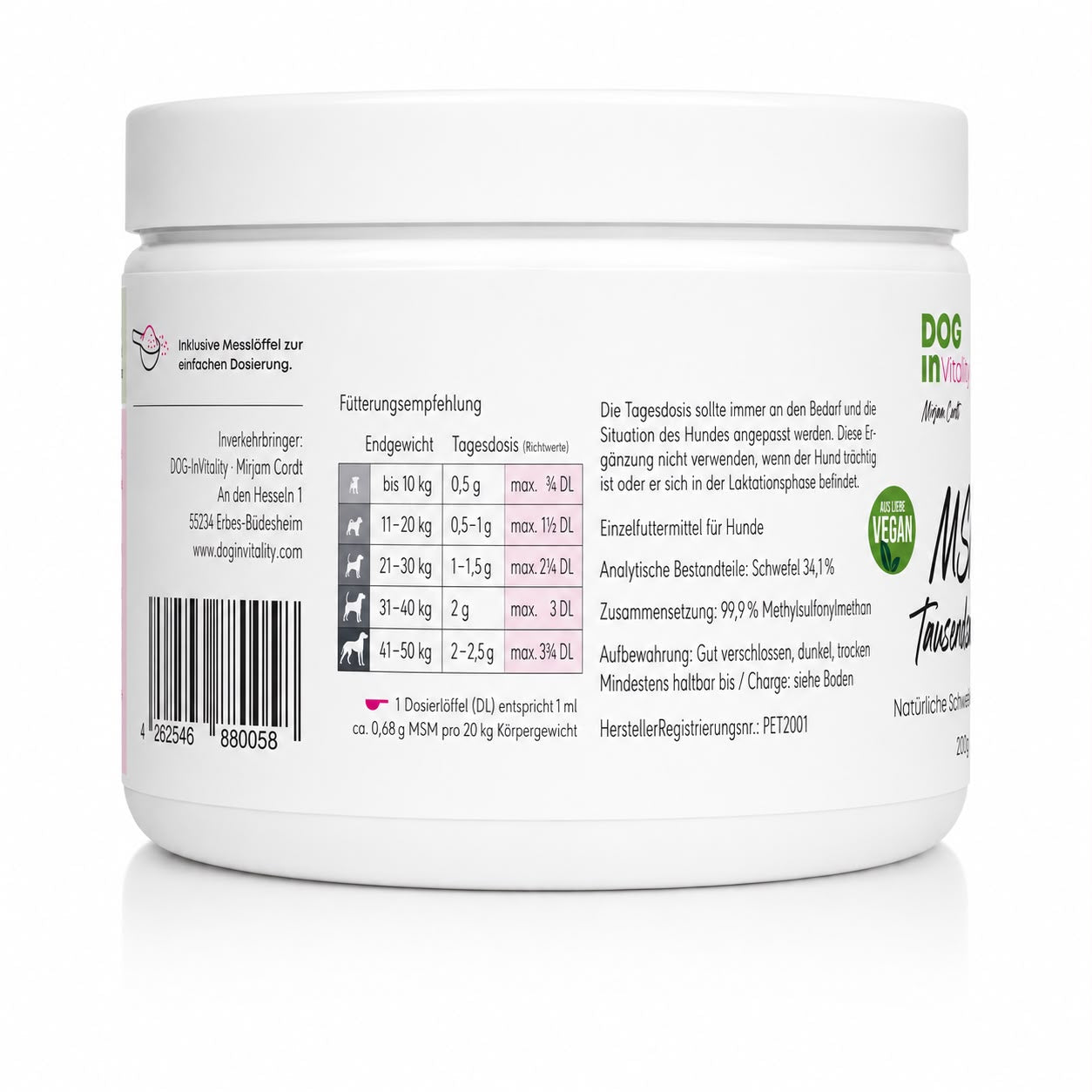 MSM - Tausendsassa 200 g