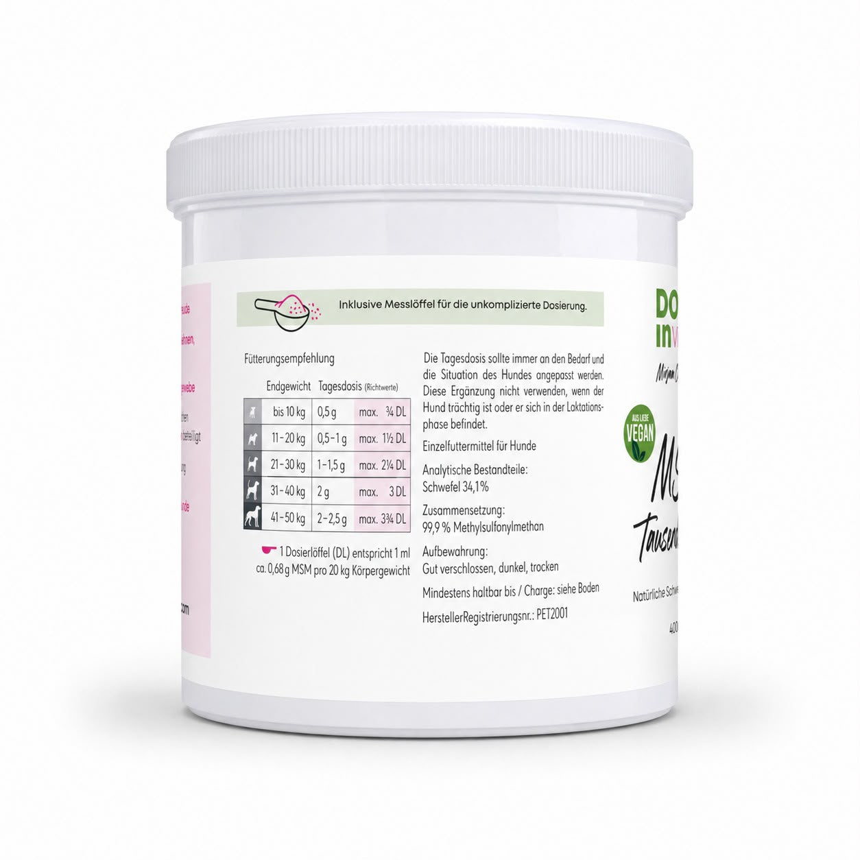 MSM - Tausendsassa 400 g