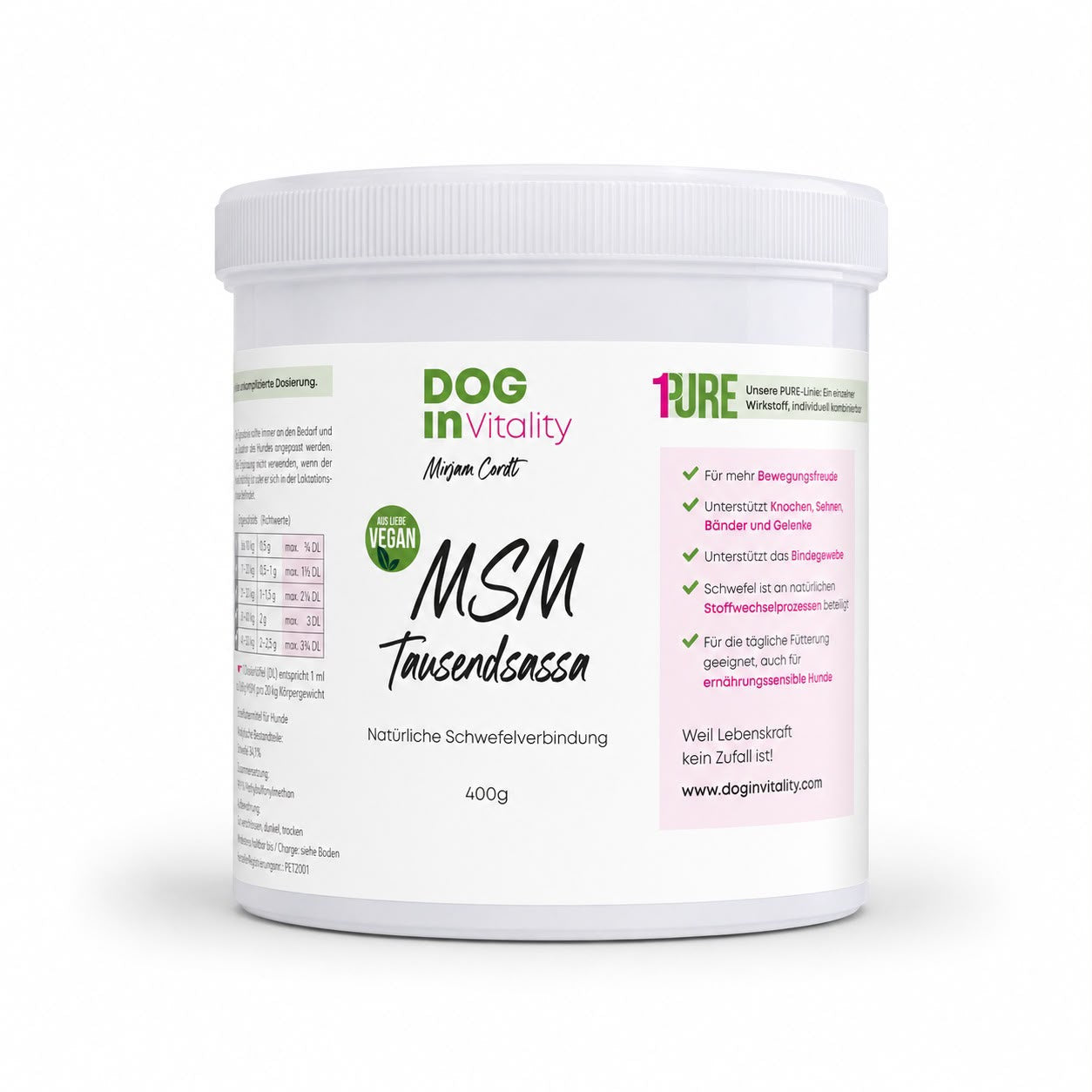 MSM - Tausendsassa 400 g