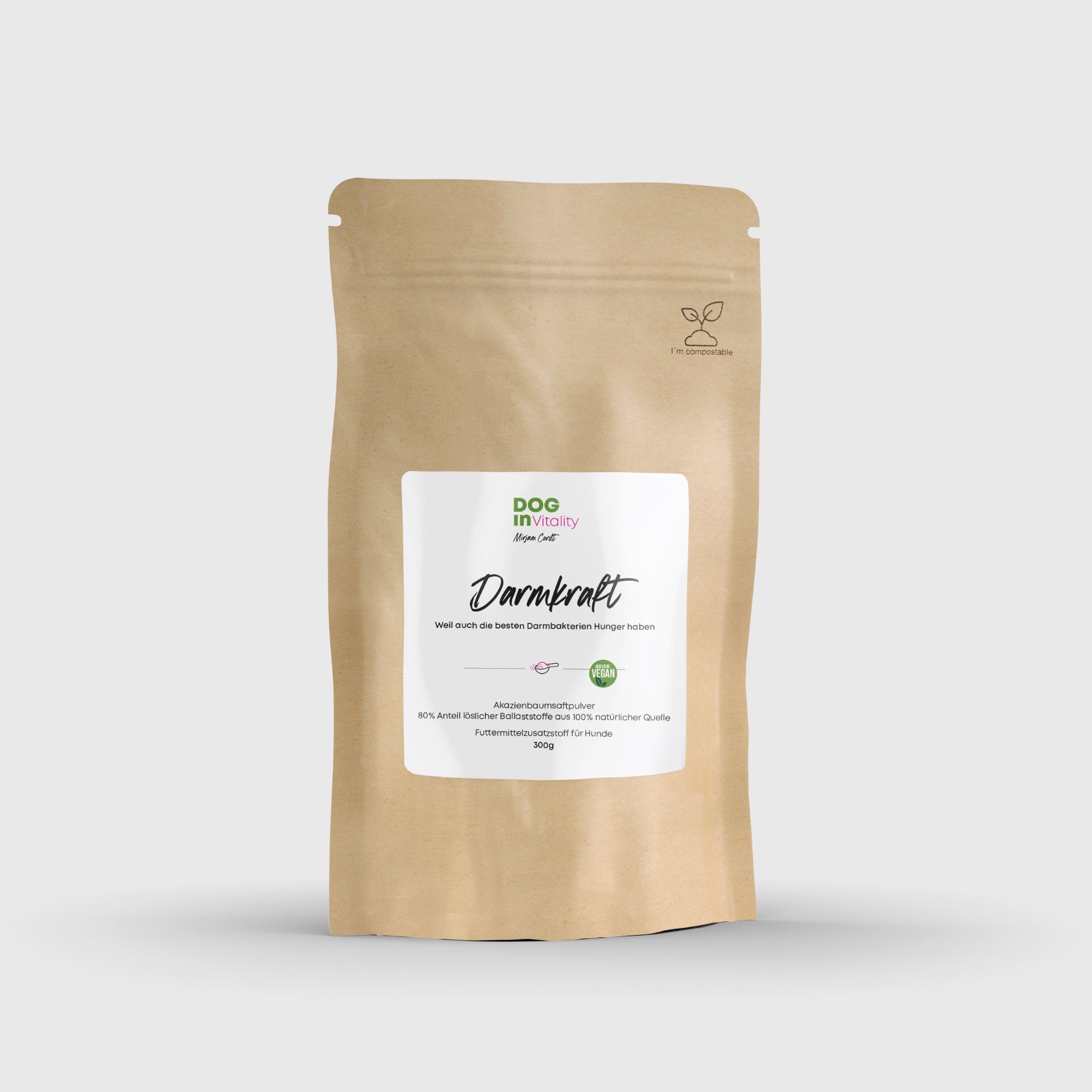 Präbiotikum - Darmkraft - GROW Nachfüllpack - Weil auch die besten Darmbakterien Hunger haben