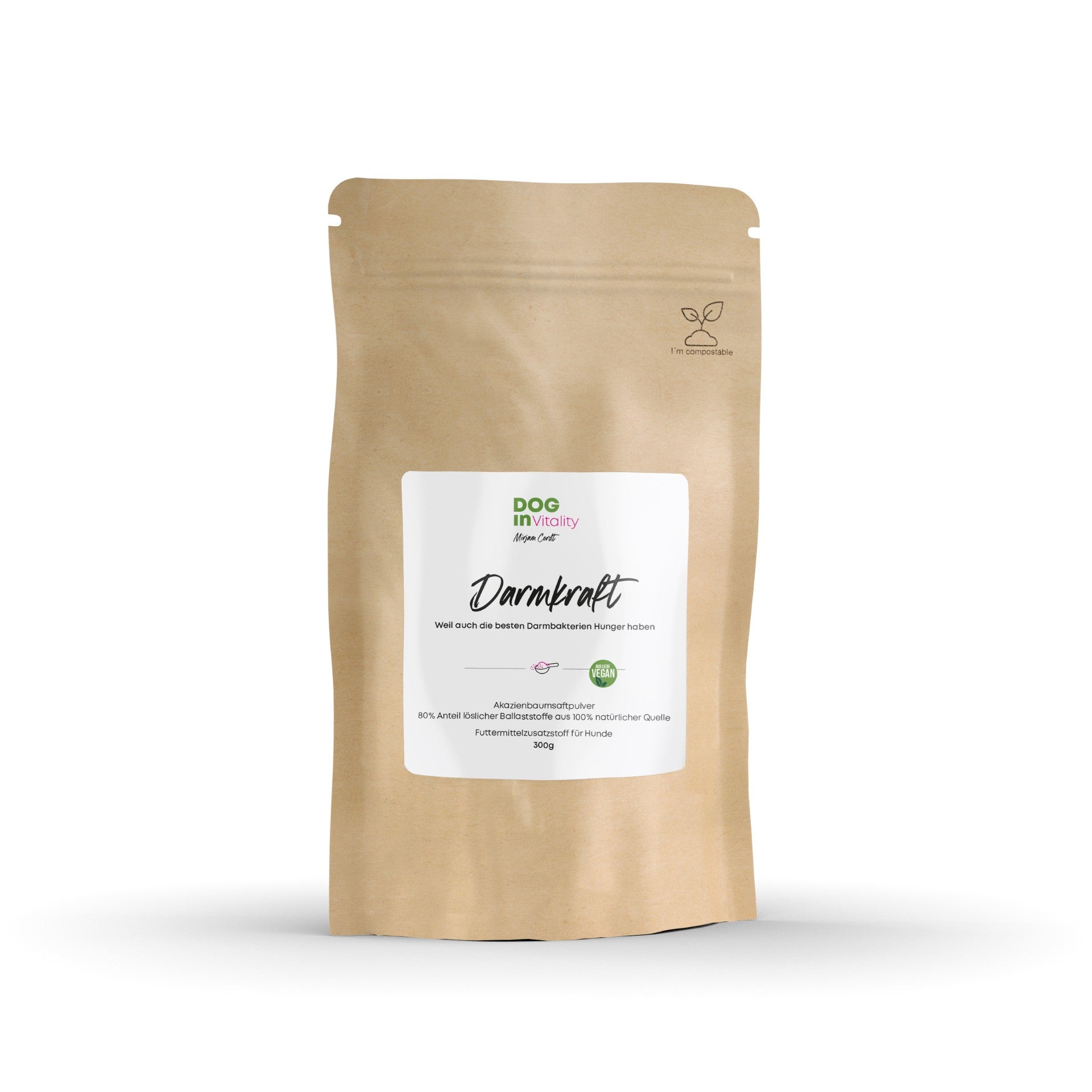 Präbiotikum - Darmkraft - GROW Nachfüllpack - Weil auch die besten Darmbakterien Hunger haben